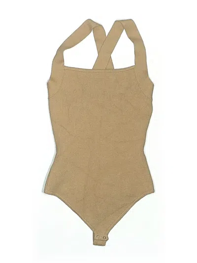 Pre-owned Abercrombie & Fitch Bodysuit In Brown