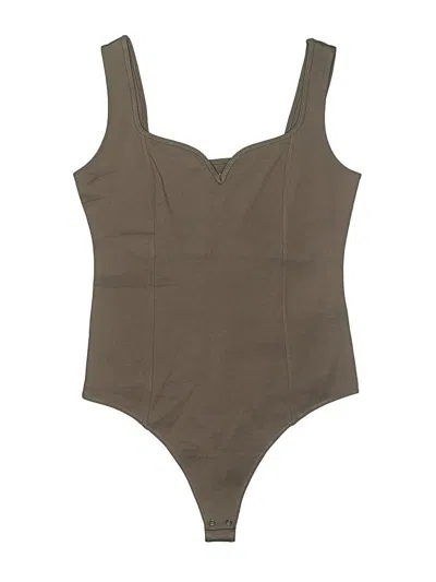 Pre-owned Abercrombie & Fitch Bodysuit In Brown
