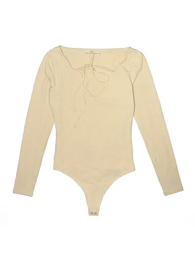 Pre-owned Abercrombie & Fitch Bodysuit In Brown