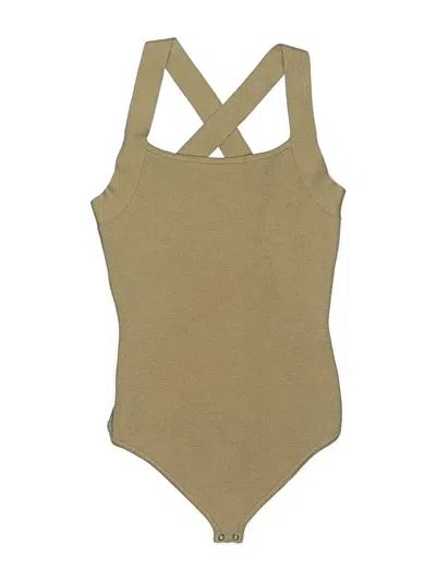 Pre-owned Abercrombie & Fitch Bodysuit In Brown