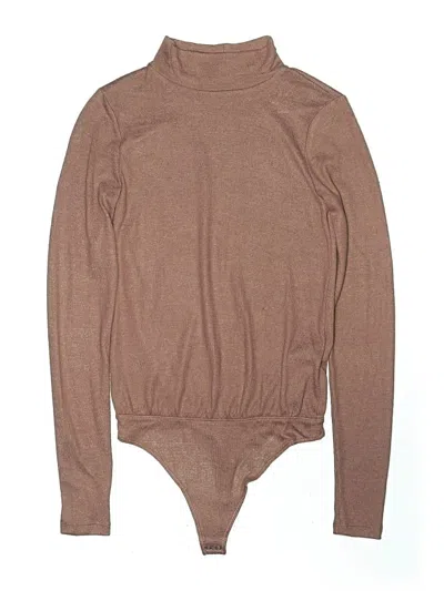 Pre-owned Abercrombie & Fitch Bodysuit In Brown