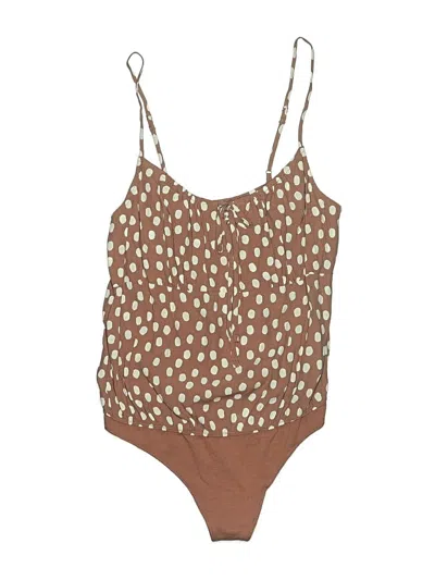 Pre-owned Abercrombie & Fitch Bodysuit In Brown