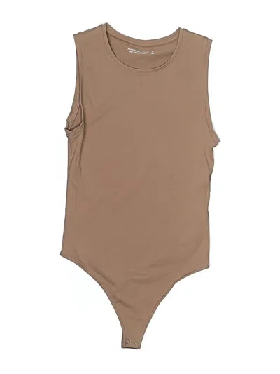 Pre-owned Abercrombie & Fitch Bodysuit In Brown