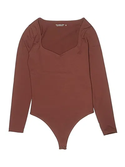 Pre-owned Abercrombie & Fitch Bodysuit In Brown