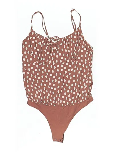Pre-owned Abercrombie & Fitch Bodysuit In Brown
