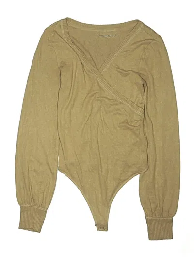 Pre-owned Abercrombie & Fitch Bodysuit In Brown