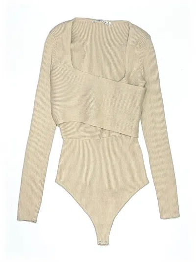 Pre-owned Abercrombie & Fitch Bodysuit In Brown