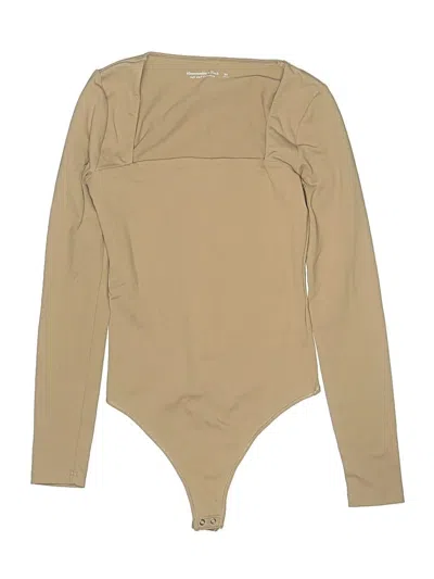 Pre-owned Abercrombie & Fitch Bodysuit In Brown