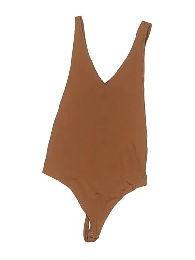 Pre-owned Abercrombie & Fitch Bodysuit In Brown