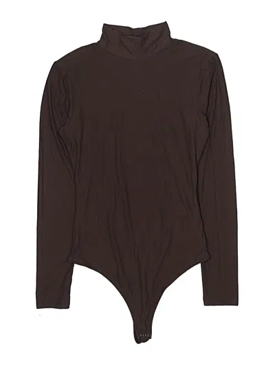 Pre-owned Abercrombie & Fitch Bodysuit In Brown