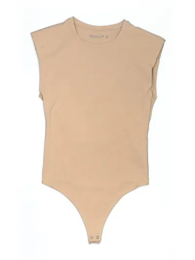 Pre-owned Abercrombie & Fitch Bodysuit In Brown
