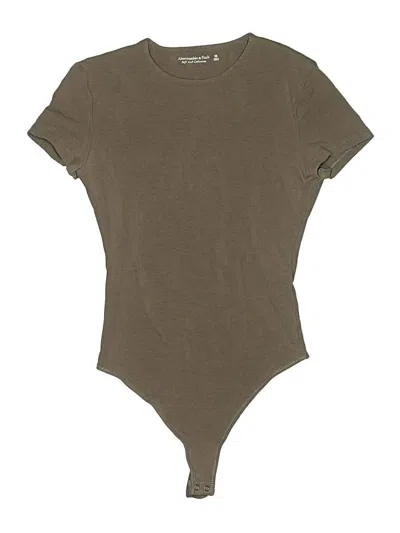 Pre-owned Abercrombie & Fitch Bodysuit In Brown