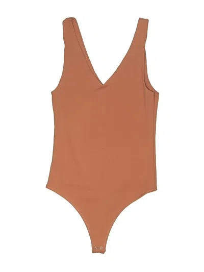Pre-owned Abercrombie & Fitch Bodysuit In Brown