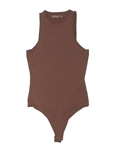 Pre-owned Abercrombie & Fitch Bodysuit In Brown