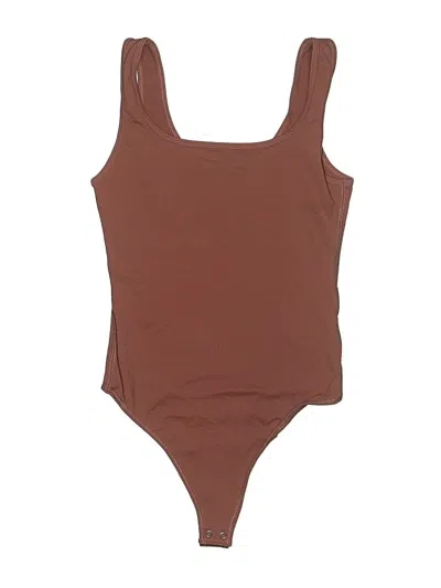 Pre-owned Abercrombie & Fitch Bodysuit In Brown