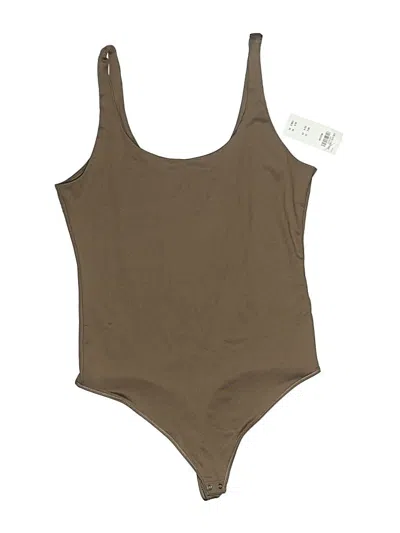 Abercrombie & Fitch Bodysuit In Brown