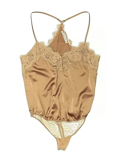 Pre-owned Abercrombie & Fitch Bodysuit In Gold