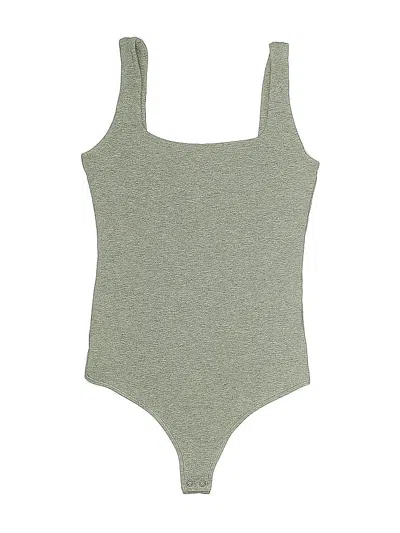Pre-owned Abercrombie & Fitch Bodysuit In Gray