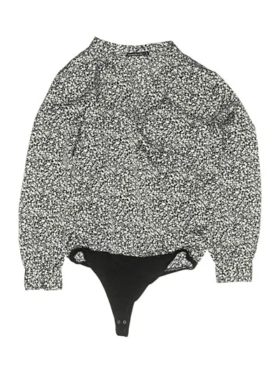 Pre-owned Abercrombie & Fitch Bodysuit In Gray