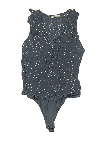 Pre-owned Abercrombie & Fitch Bodysuit In Gray