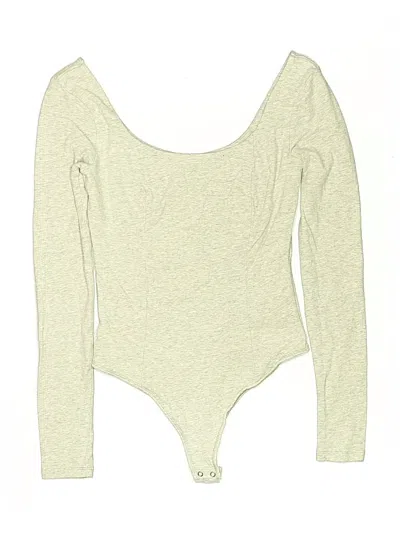 Pre-owned Abercrombie & Fitch Bodysuit In Gray