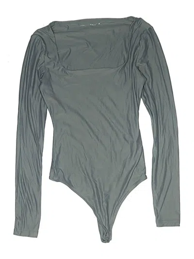 Pre-owned Abercrombie & Fitch Bodysuit In Gray