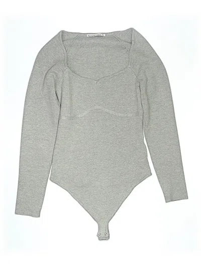 Pre-owned Abercrombie & Fitch Bodysuit In Gray