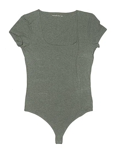 Pre-owned Abercrombie & Fitch Bodysuit In Gray