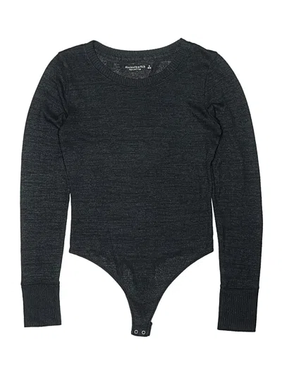 Pre-owned Abercrombie & Fitch Bodysuit In Gray