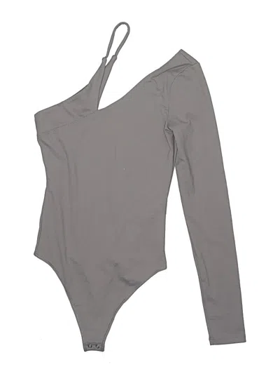 Pre-owned Abercrombie & Fitch Bodysuit In Gray