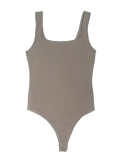 Pre-owned Abercrombie & Fitch Bodysuit In Gray