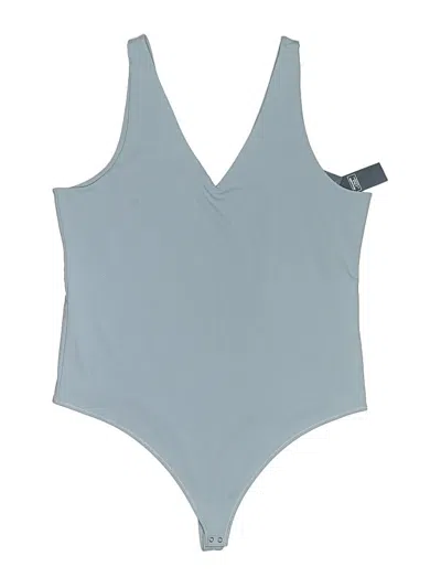 Abercrombie & Fitch Bodysuit In Gray