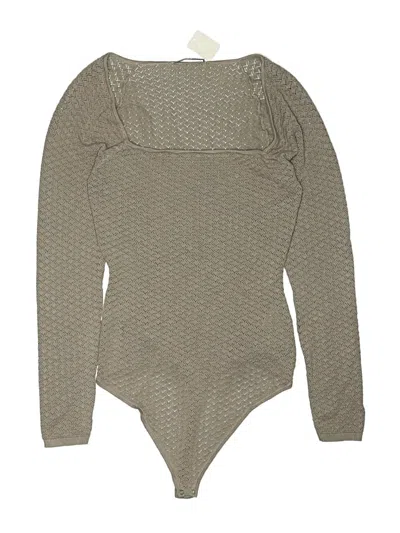 Pre-owned Abercrombie & Fitch Bodysuit In Gray