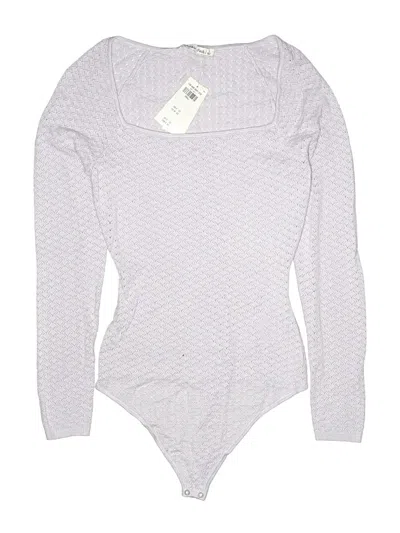 Abercrombie & Fitch Bodysuit In Blue