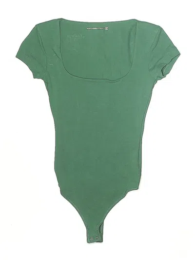 Pre-owned Abercrombie & Fitch Bodysuit In Green