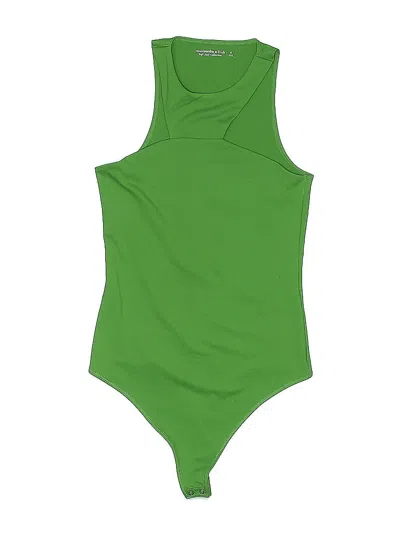 Pre-owned Abercrombie & Fitch Bodysuit In Green