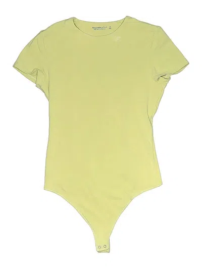 Pre-owned Abercrombie & Fitch Bodysuit In Green