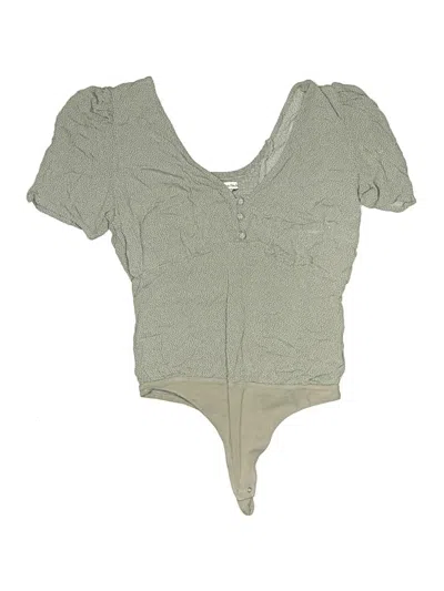 Pre-owned Abercrombie & Fitch Bodysuit In Green