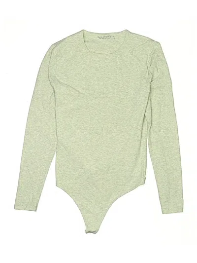 Pre-owned Abercrombie & Fitch Bodysuit In Green
