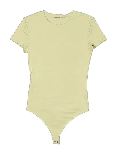 Pre-owned Abercrombie & Fitch Bodysuit In Green