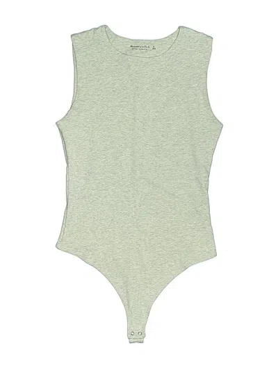 Pre-owned Abercrombie & Fitch Bodysuit In Green