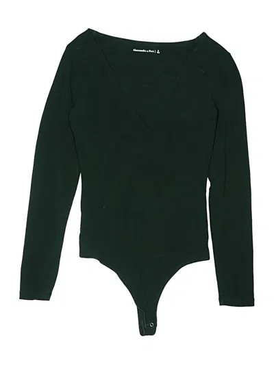 Pre-owned Abercrombie & Fitch Bodysuit In Green