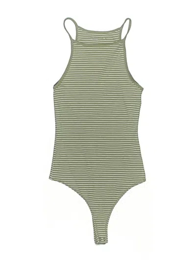 Pre-owned Abercrombie & Fitch Bodysuit In Green