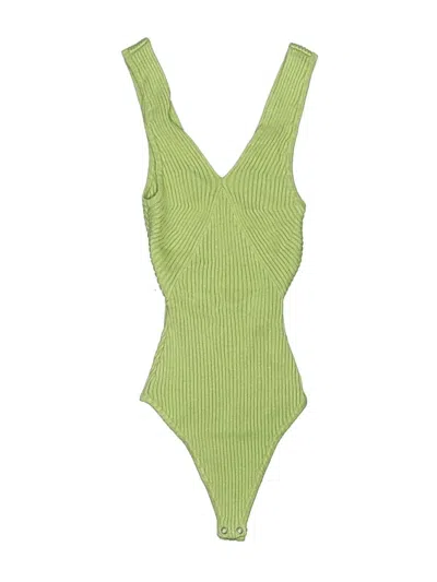 Pre-owned Abercrombie & Fitch Bodysuit In Green