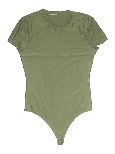 Pre-owned Abercrombie & Fitch Bodysuit In Green