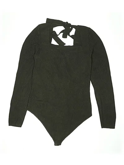 Pre-owned Abercrombie & Fitch Bodysuit In Green