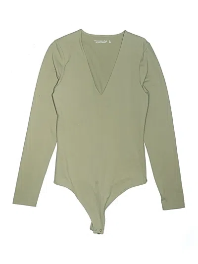 Pre-owned Abercrombie & Fitch Bodysuit In Green