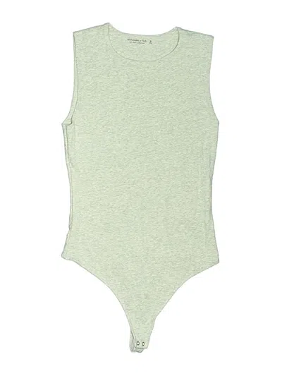 Pre-owned Abercrombie & Fitch Bodysuit In Green