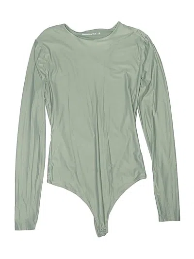 Pre-owned Abercrombie & Fitch Bodysuit In Green