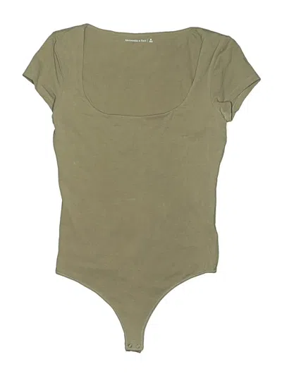 Pre-owned Abercrombie & Fitch Bodysuit In Green